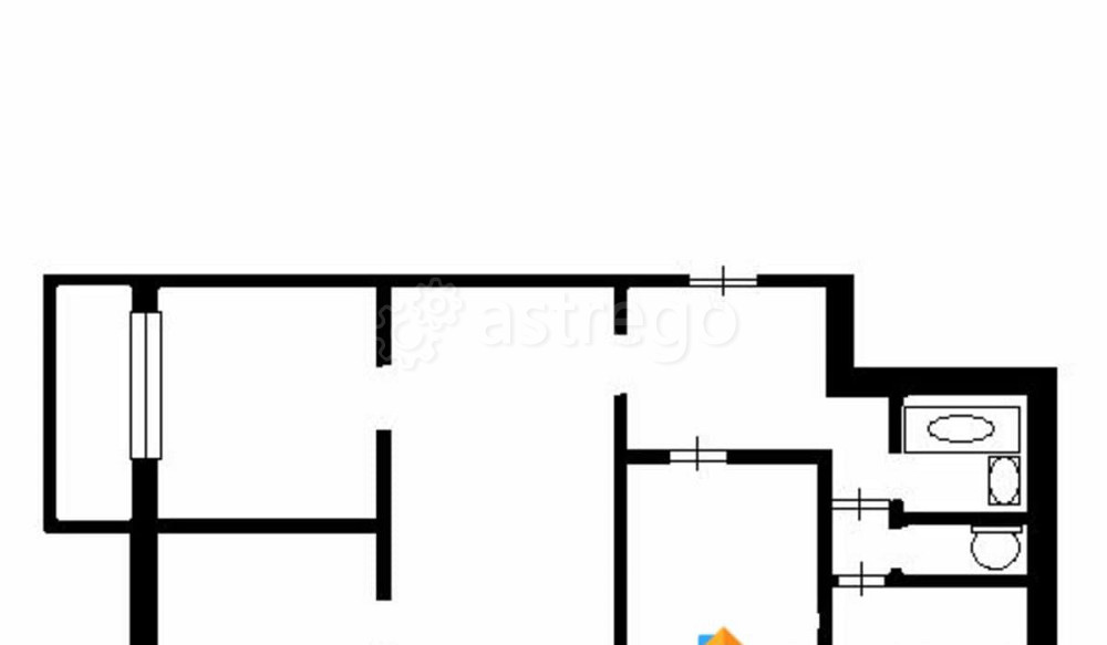4-комн. квартира, 65 м2, 1/9 эт. Москва - изображение 5