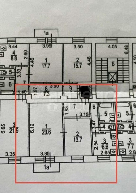 2-комн. квартира, 58 м2, 4/7 эт. Москва - изображение 1