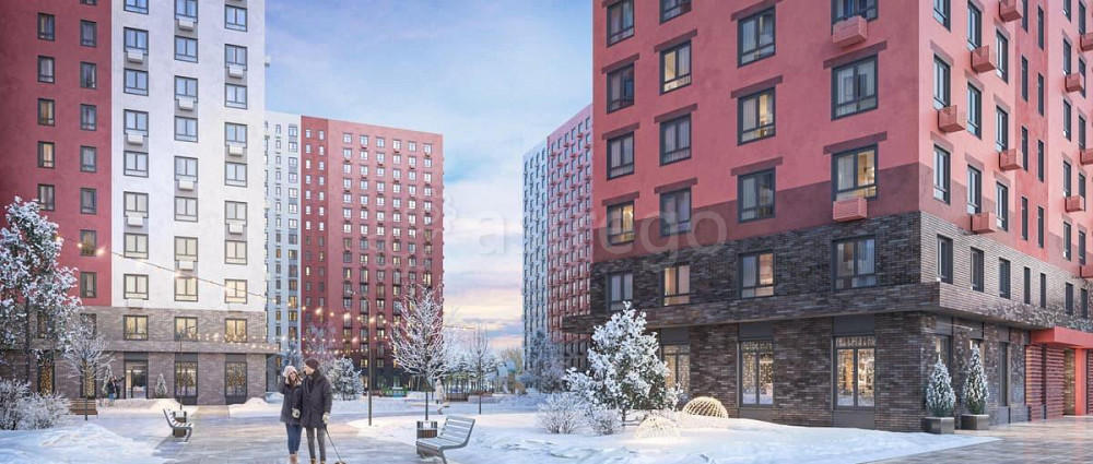 2-комн. апарт-ы, 54.1 м2, 13/17 эт. Люберцы - изображение 4