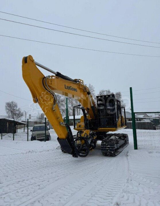 Харвестер гусеничный на базе экскаватора LiuGong CLG925E и харвестерного агрегата PONSSE HD8 год Красноярск - изображение 1