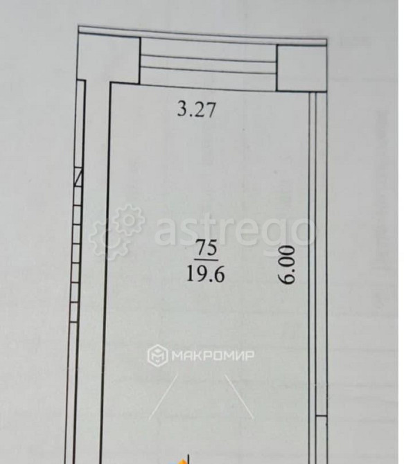 Комната, 19.6 м2, 3/5 эт. Архангельск - изображение 1