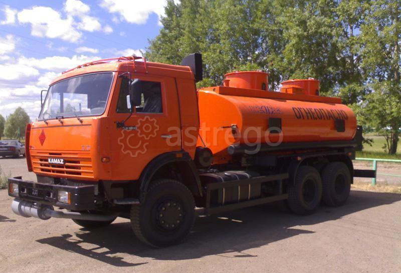 АТЗ-10 ТОПЛИВОЗАПРАВЩИК НА ШАССИ КАМАЗ 65115 Самара - изображение 1