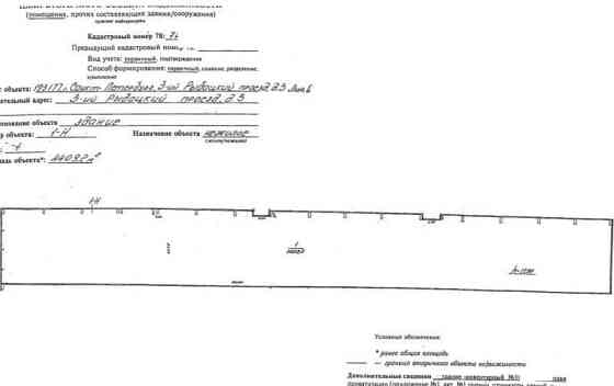 Производственное, 5600 м2 Санкт-Петербург
