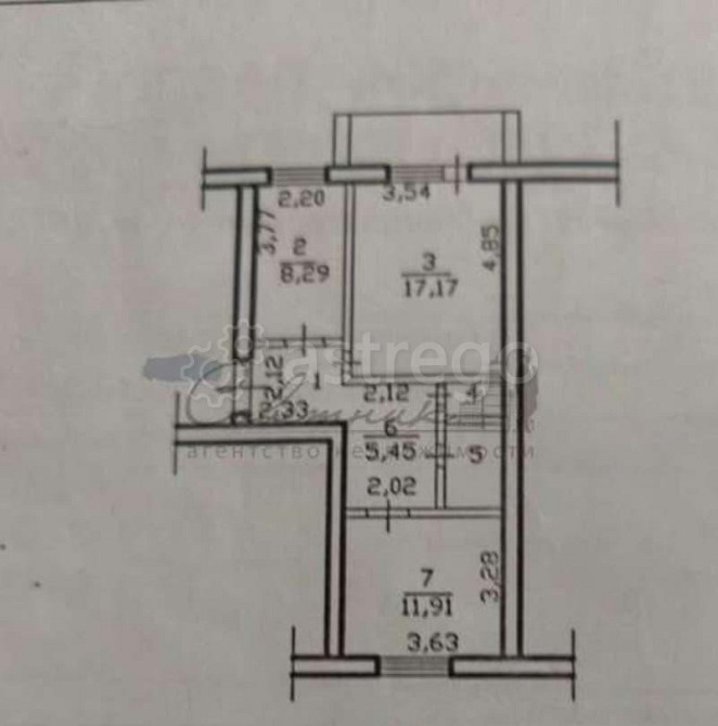 2-комн. квартира, 51 м2, 4/5 эт. Старый Оскол - изображение 4