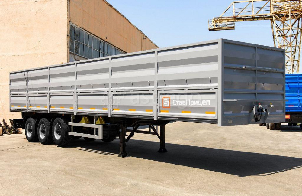 Полуприцеп зерновоз СтавПрицеп 9230, 3 оси. г/п 32 т. (56.3 м3) Самара - изображение 1