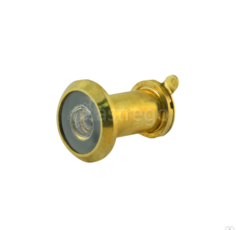 Глазок дверной НОРА-М №6/14/180/25-42 со шторкой (золото) Нижний Новгород - изображение 1