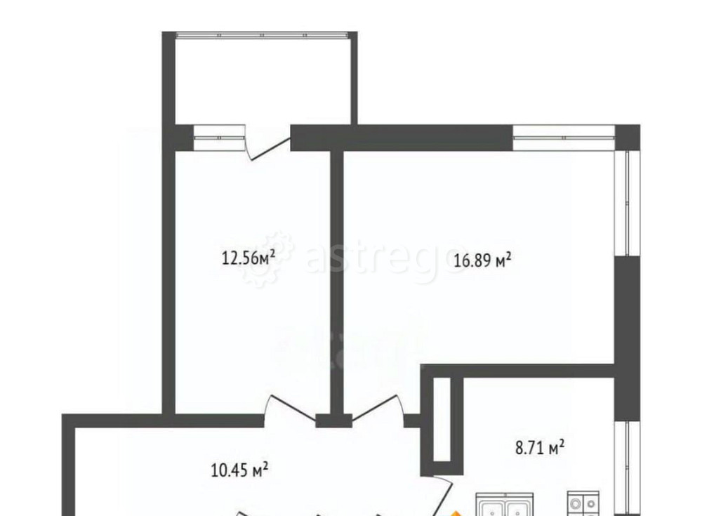 2-комн. квартира, 54.8 м2, 3/7 эт. Балашиха - изображение 6