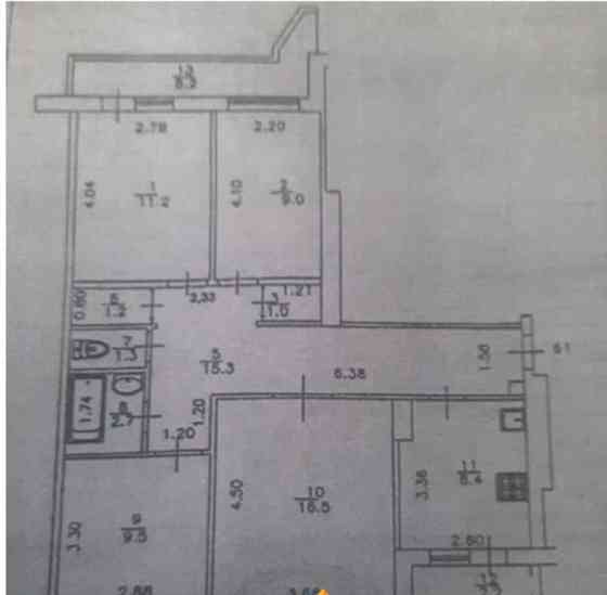 4-комн. квартира, 80 м2, 7/10 эт. Уфа