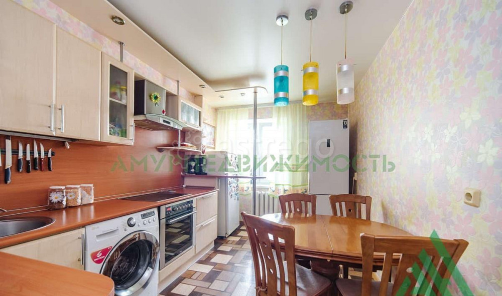 3-комн. квартира, 68.5 м2, 3/9 эт. Благовещенск - изображение 1