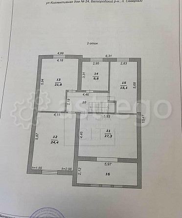 Коттедж, 224.6 м2, 12 соток, 2 эт. Северный - изображение 2