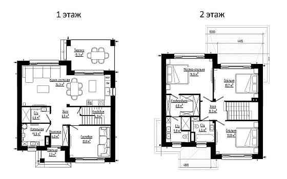 Коттедж, 160 м2, 2 эт. Москва