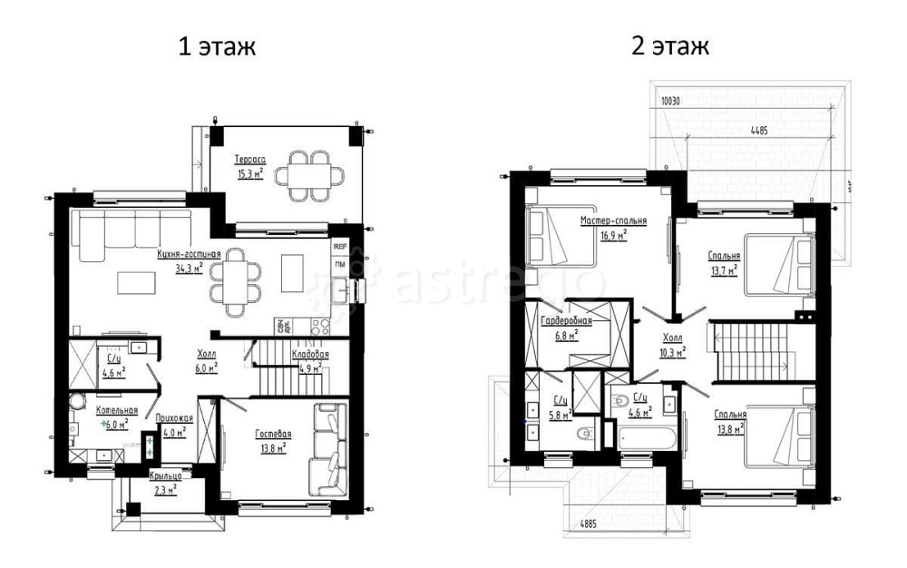 Коттедж, 160 м2, 2 эт. Москва - изображение 1