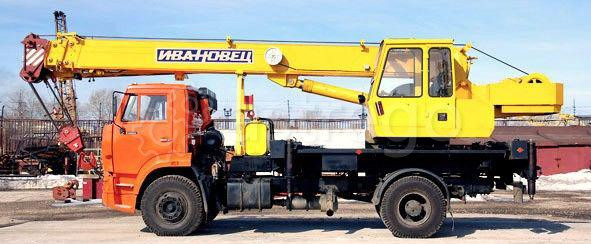 Автокран Ивановец КС-35714К-3 16 т на КАМАЗ-53605 (4х2) Самара - изображение 1