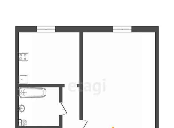 1-комн. квартира, 31.9 м2, 1/14 эт. Бийск