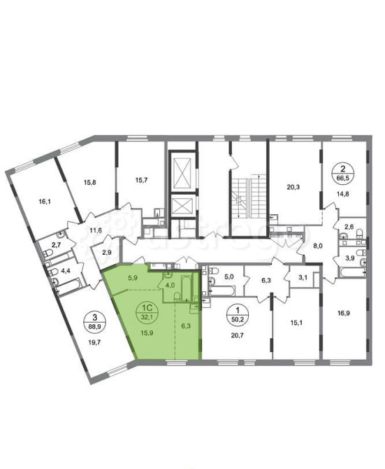 Студия, 32 м2, 11/17 эт. Москва - изображение 4