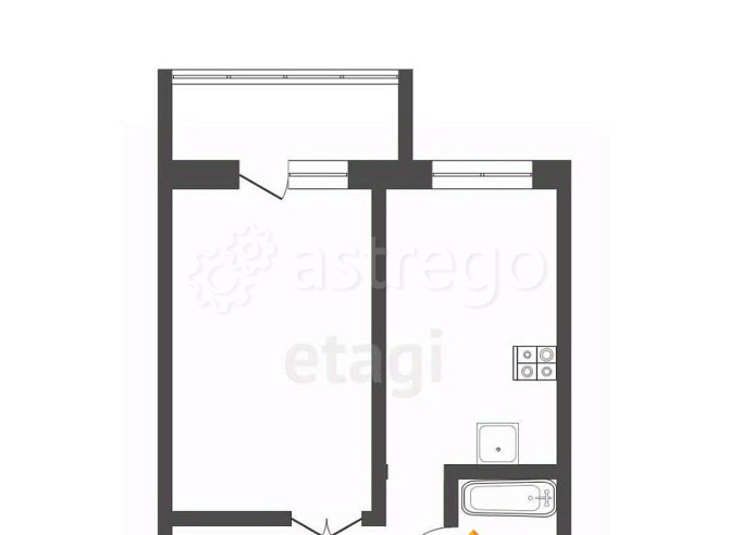 1-комн. квартира, 45.1 м2, 8/14 эт. Бийск - изображение 5