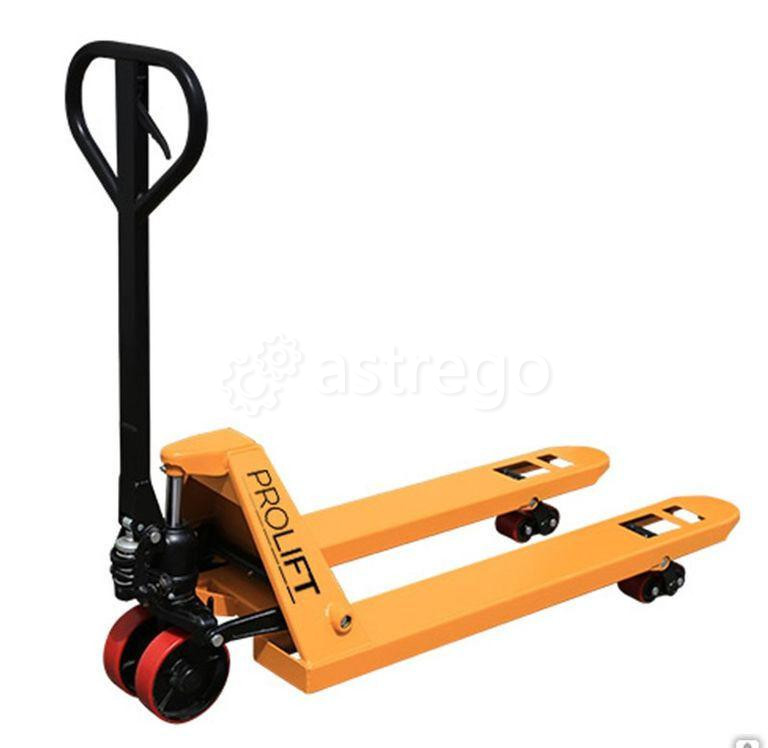 Гидравлическая тележка PROLIFT AC25 0.195 м 2500 кг резина Новосибирск - изображение 1
