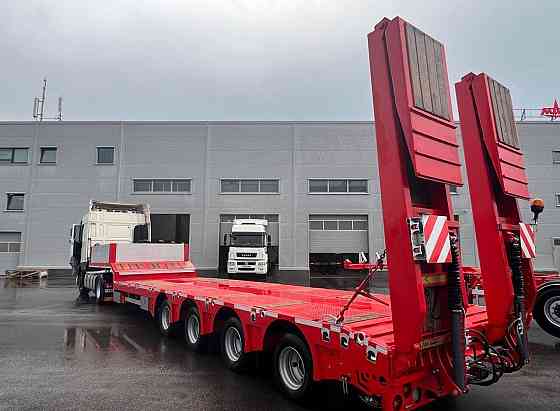 Полуприцеп Трал низкорамный 4 оси Tirkon LWB4A раздвижной грузоподъемность 51000 кг Турецкая Республ Краснодар