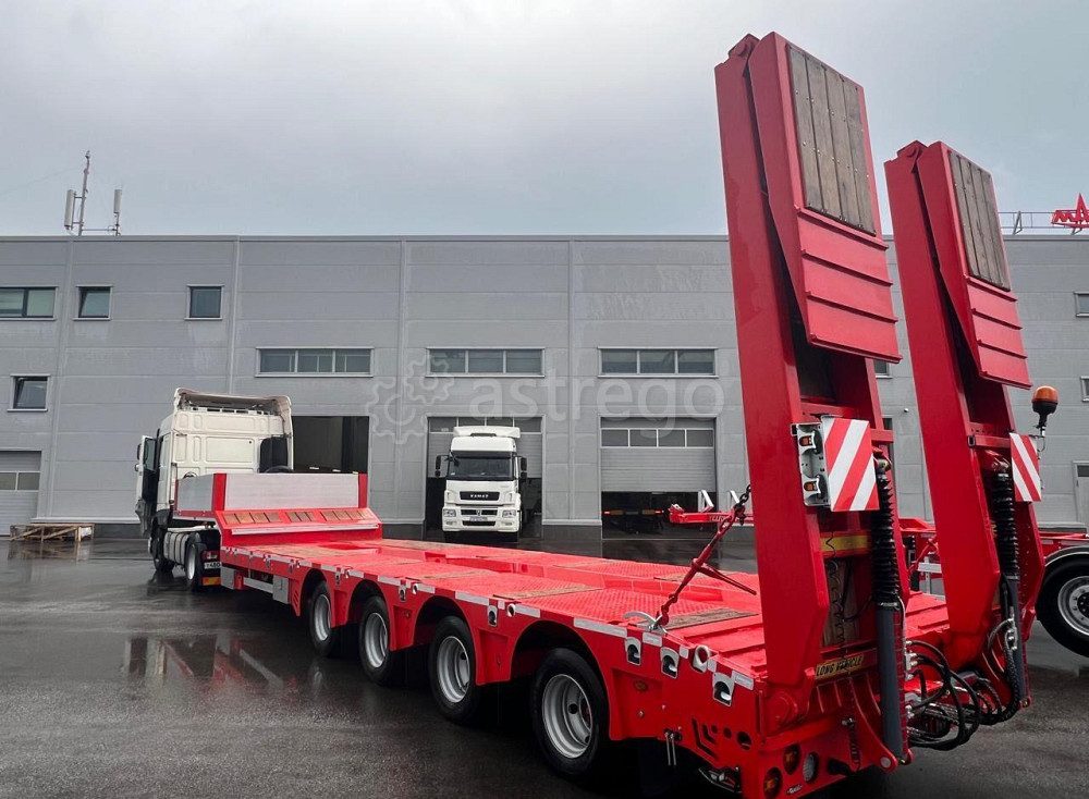 Полуприцеп Трал низкорамный 4 оси Tirkon LWB4A раздвижной грузоподъемность 51000 кг Турецкая Республ Краснодар - изображение 1