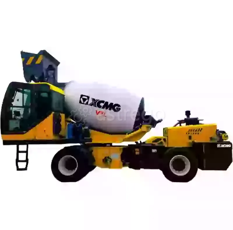 Самозагружающийся бетоносмеситель с шарнирно-сочлененной рамой XCMG SLM4V Краснодар - изображение 1