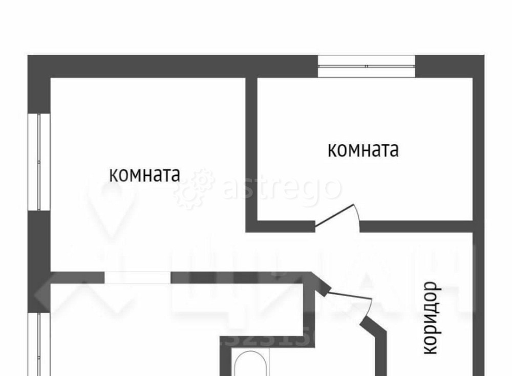 2-комн. квартира, 43.4 м2, 4/5 эт. Норильск - изображение 7