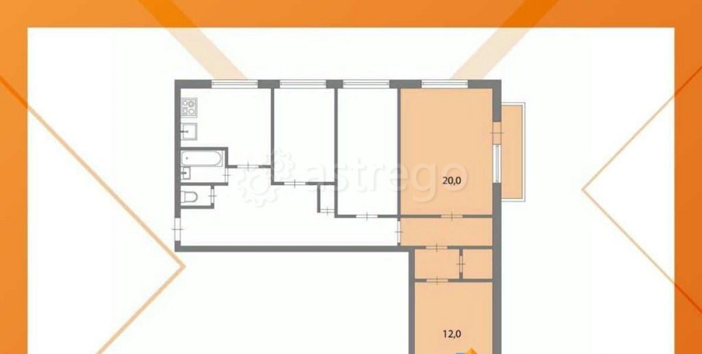 Комната, 32 м2, 7/9 эт. Санкт-Петербург - изображение 2