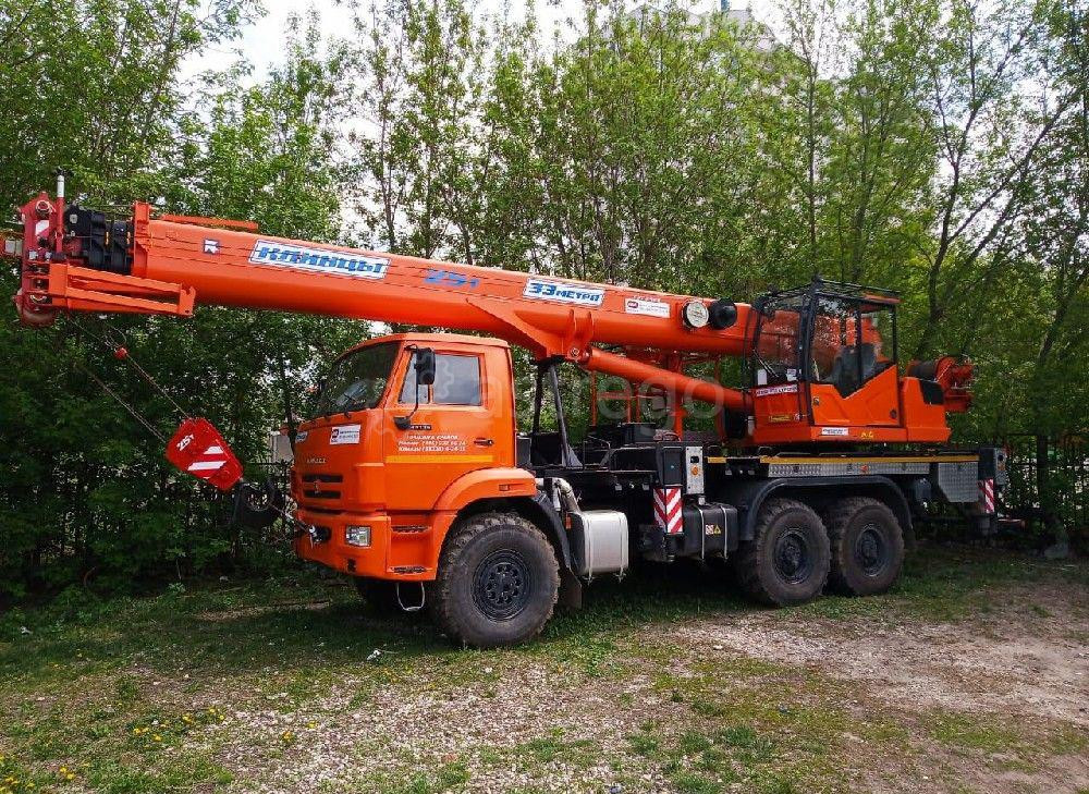 Кран-подъёник стеловой ПКС-55713-5К-4В "Клинцы" на шасси КАМАЗ 43118 Самара - изображение 1