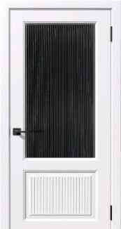 Дверь межкомнатная серия Симфония ST модель Арфа ПО 600х900 мм покрытие ПВХ Soft Touch, Soft Touch б Чита