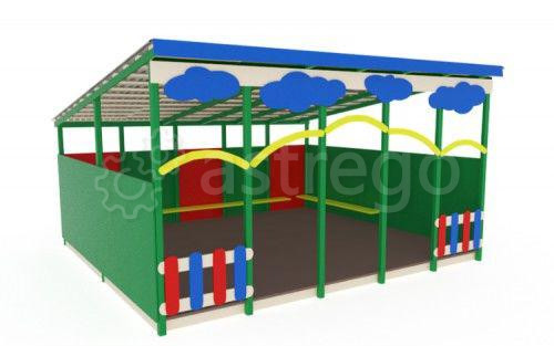 Беседка Детство мини для детских площадок (МФ 03-7170) Самара - изображение 1