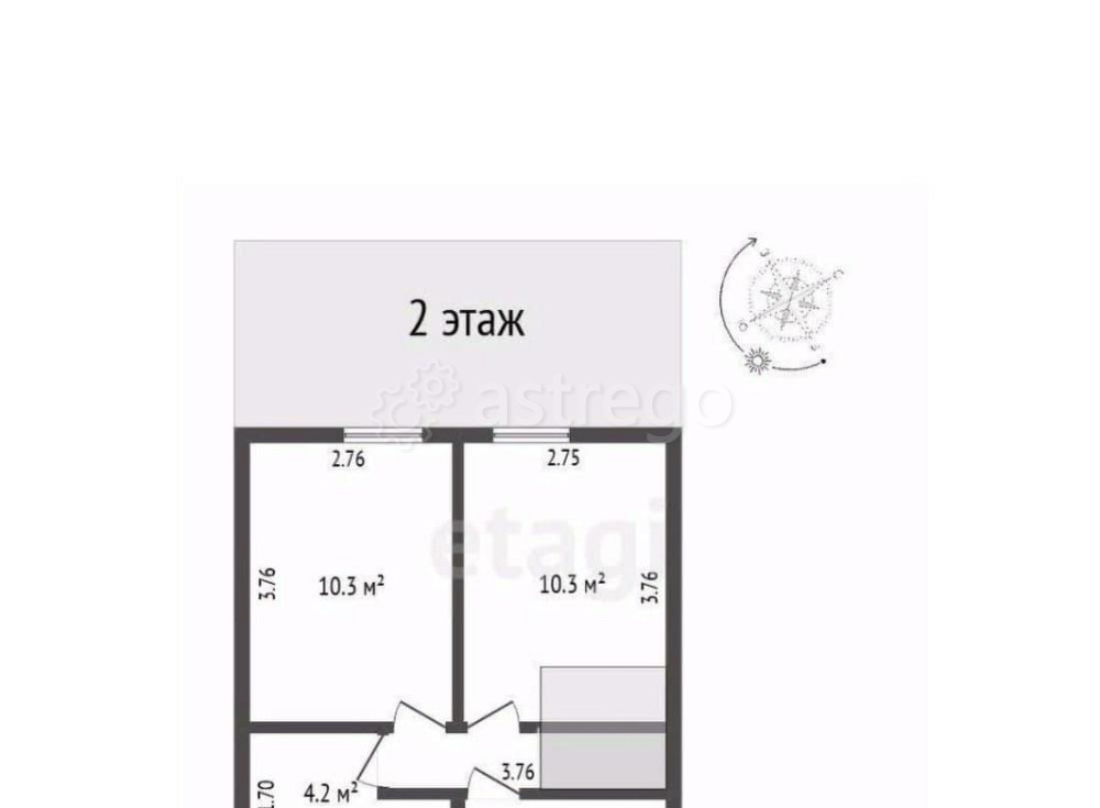 Дом, 76.4 м2, 8.1 сотки, 2 эт. Раменское - изображение 1