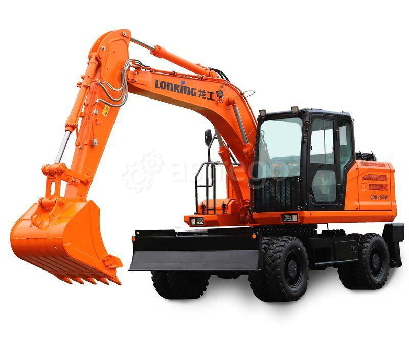 Колесный экскаватор Lonking CDM6155W Чернушка - изображение 1