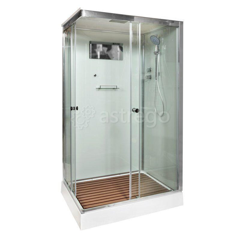 Душевая кабина 120х90 низкий поддон AvaCan K 402 S L/R универсальный монтаж Красноярск - изображение 1