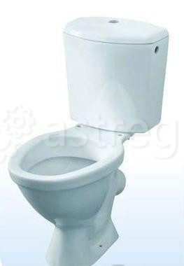 Унитаз-компакт с цельнолитой полочкой без арматуры Универсал Екатеринбург - изображение 1