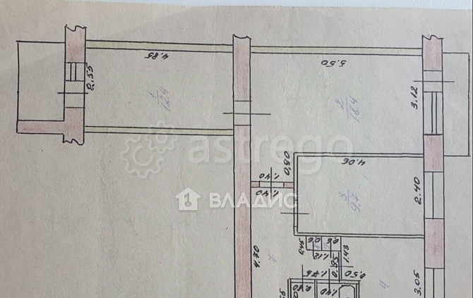 3-комн. квартира, 59.3 м2, 2/9 эт. Бийск - изображение 5
