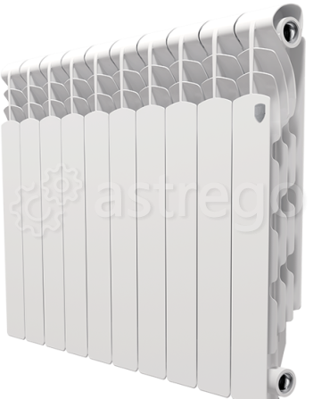 Радиатор алюминиевый Royal Thermo Revolution 500 10 секций Нижний Новгород - изображение 1