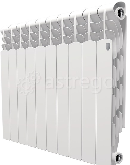 Радиатор алюминиевый Royal Thermo Revolution 500 10 секций Нижний Новгород - изображение 1
