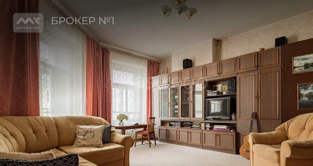 4-комн. квартира, 103.1 м2, 6/6 эт. Санкт-Петербург - изображение 3