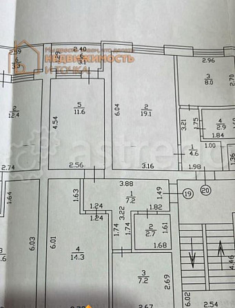 2-комн. квартира, 43 м2, 2/3 эт. Янаул - изображение 5