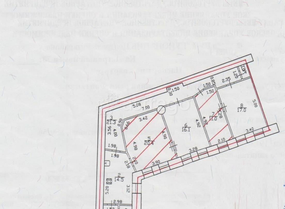 4-комн. квартира, 107 м2, 3/3 эт. Санкт-Петербург - изображение 7