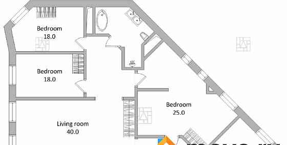 5-комн. квартира, 230 м2, 40/48 эт. Москва