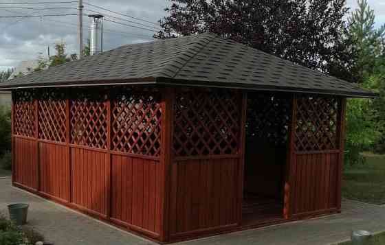 Беседка "Барбекю" многогранная 4х6 м Омск