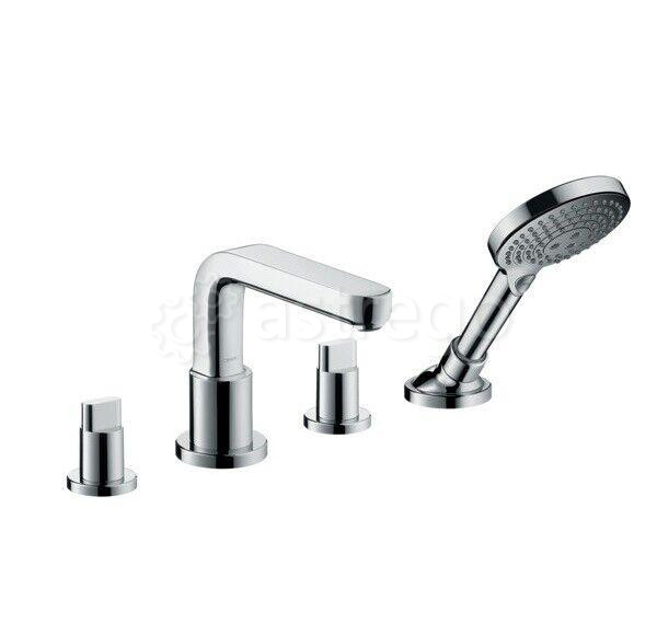 Смеситель для ванны и душа Hansgrohe, Metris S, тип открывания воды - двухвентильный Москва - изображение 1