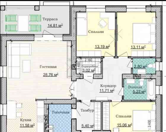 Дом, 152 м2 Одинцово