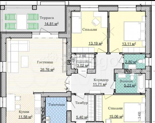 Дом, 152 м2 Одинцово - изображение 2