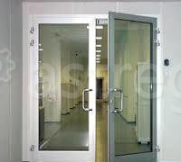 Противопожарная дверь EIW60 с анодированным покрытием 35 кг Ростов-на-Дону - изображение 1