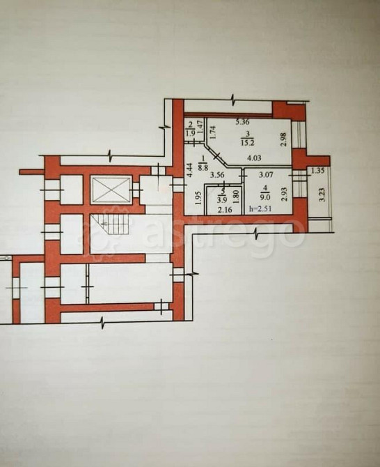 1-комн. квартира, 40 м2, 1/10 эт. Благовещенск - изображение 10