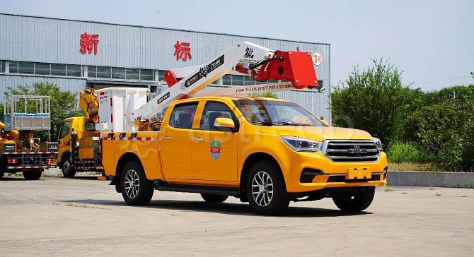 Автовышка 14м. JIUBANG на базе пикапа ISUZU D-MAX LINGTUO Благовещенск - изображение 1