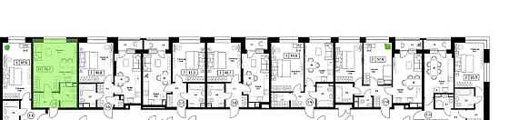 Студия, 30.7 м2, 2/13 эт. Пушкино