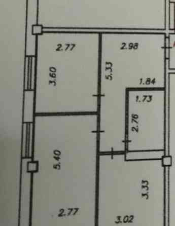 2-комн. квартира, 50 м2, 7/9 эт. Сосновоборск