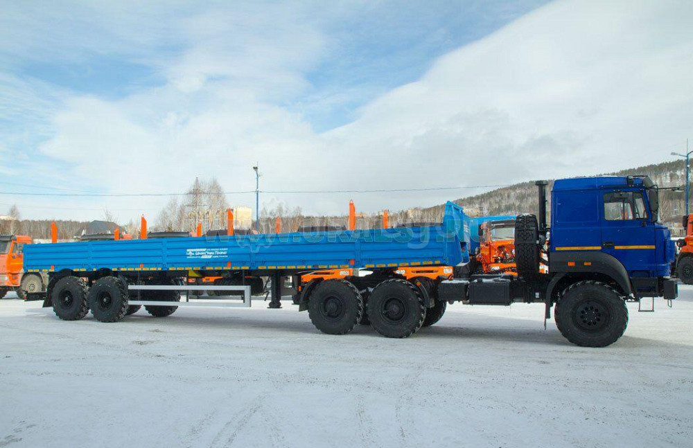 Полуприцеп бортовой 20 тн УСТ Симферополь - изображение 1